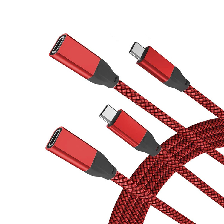 3.2 USB C延长线-红色